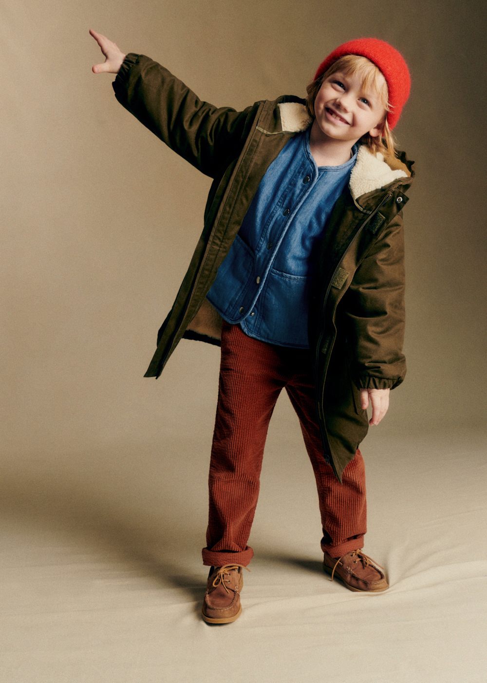 Oscar Coat - Kaki Green