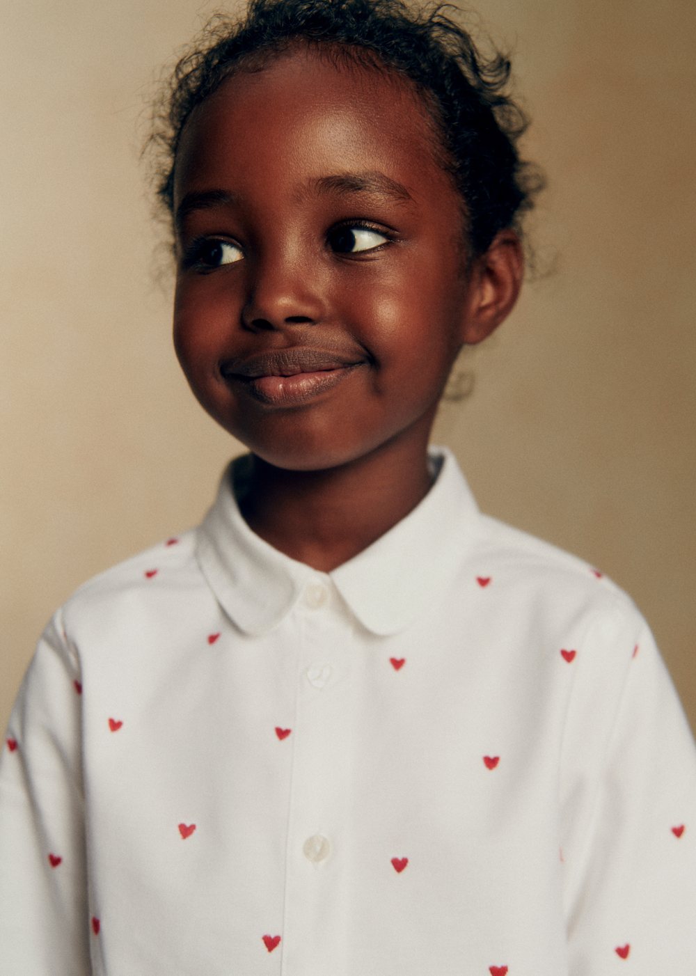 Pierro Shirt - Oxford White Red Hearts
