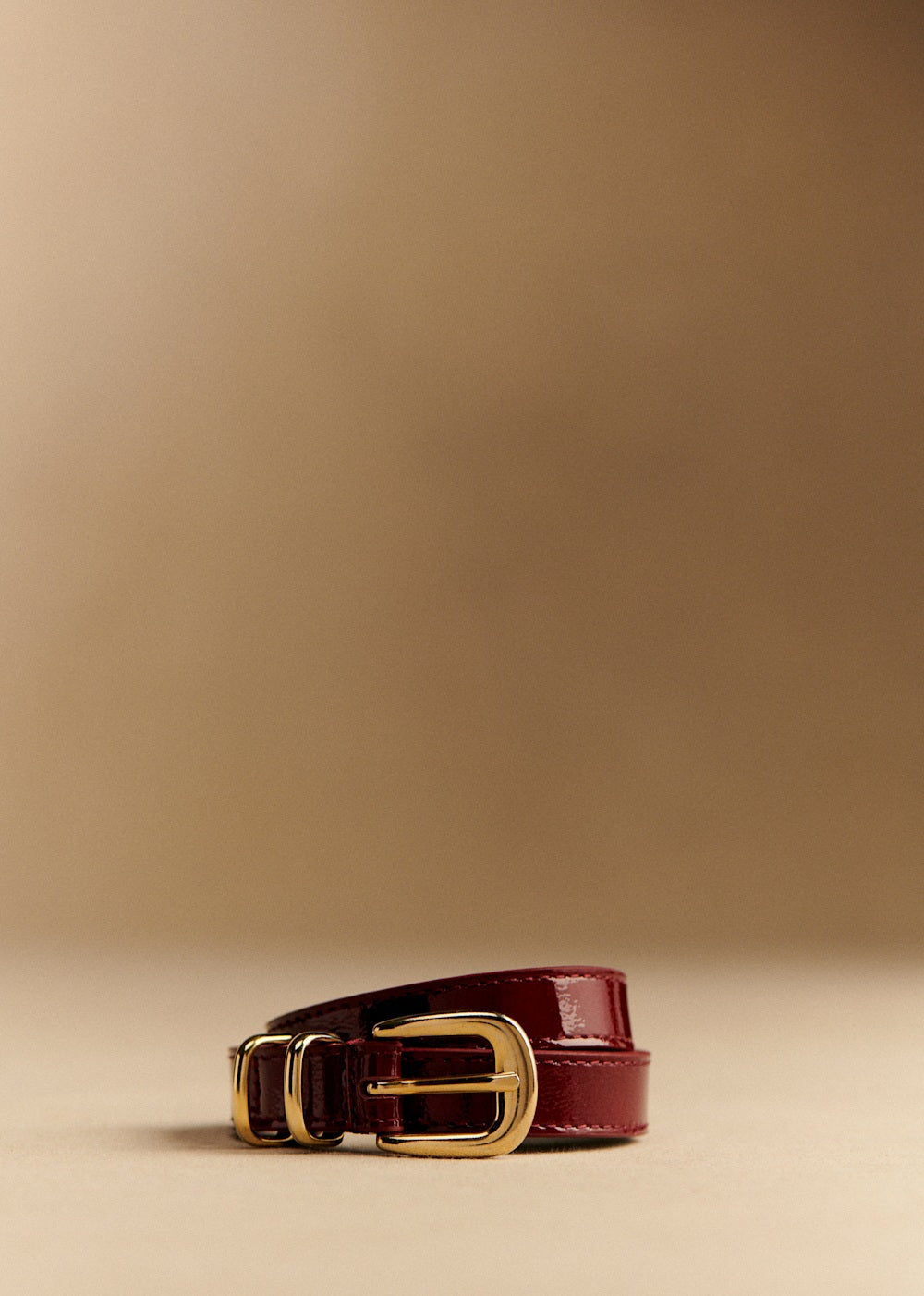 Livie Belt - Patent Purple