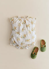 Pauline Romper - Small Flowers Print