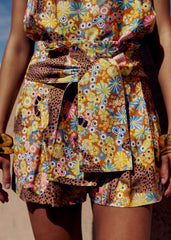 Tyson Short - Sézane x Inoui Editions - Caramel Pampa Print