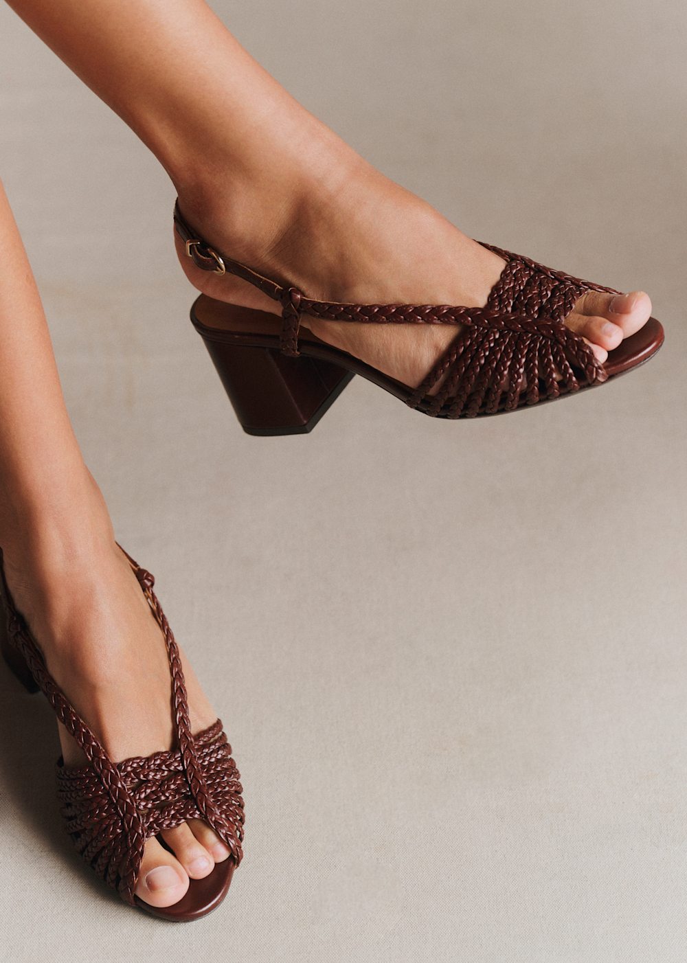 Alma Sandals - Smooth Chocolate