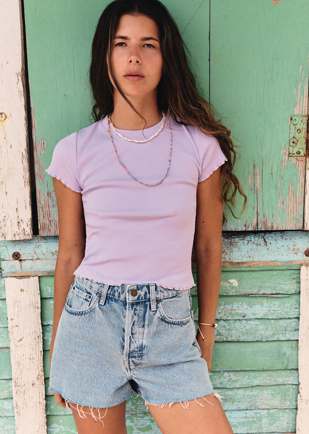 Camil T-Shirt - Lilac