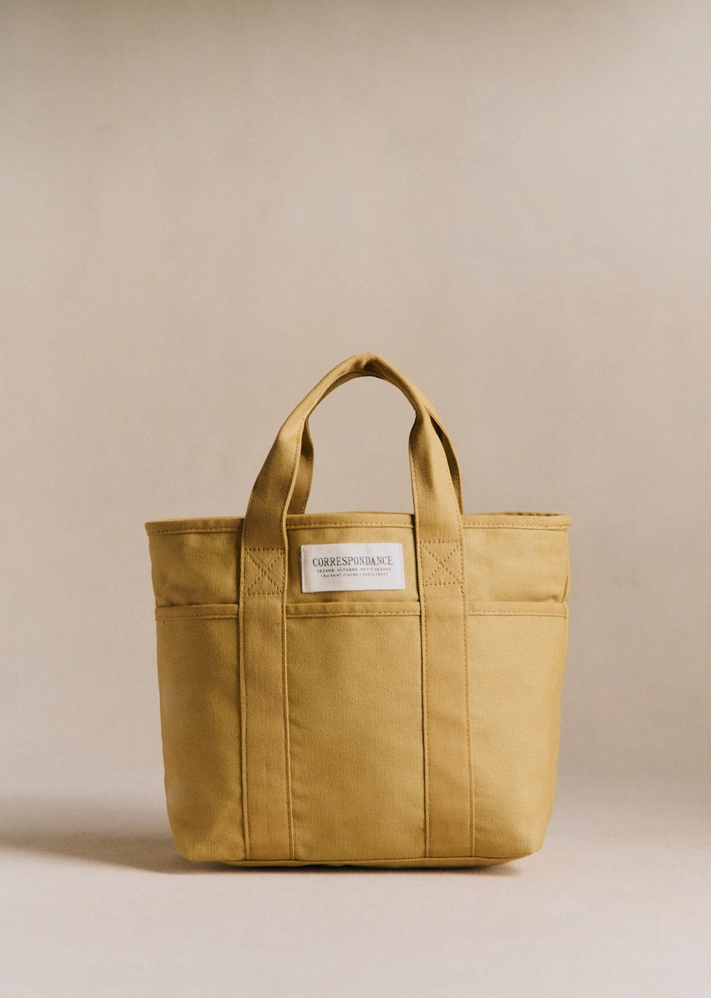 Mini Tote Bag - Beige