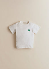 Coeur Chamade T-Shirt - Ecru Green