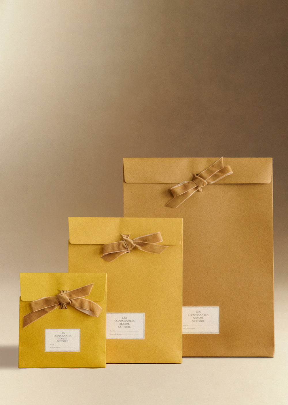 Gift Pouch - Yellow Trio
