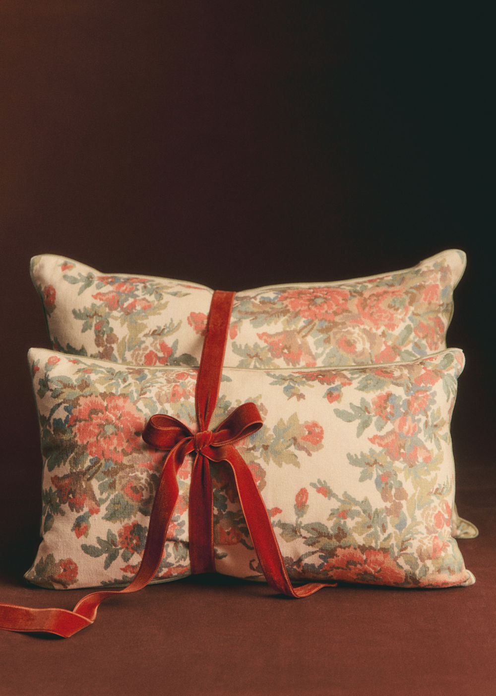 Printed Cushion- Small Model - Floral Bouquet Print