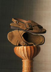 Low Blandine Sandals - Taupe