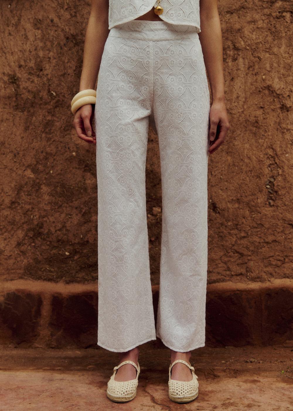 Fausto Trousers - Caltha Ecru