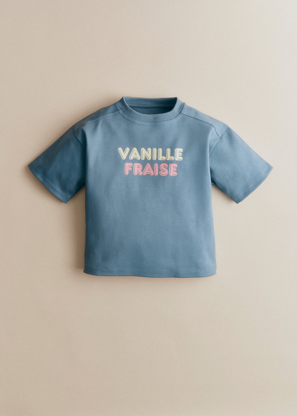 Vanille Fraise T-Shirt - Powder Blue