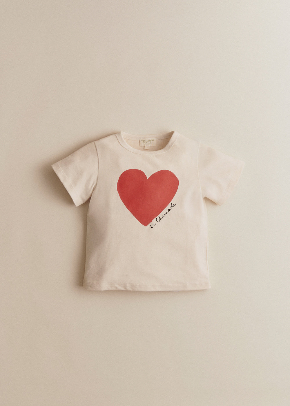 La Chamade T-Shirt - Cream Red