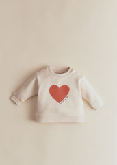 La Chamade Sweatshirt - Cream Red