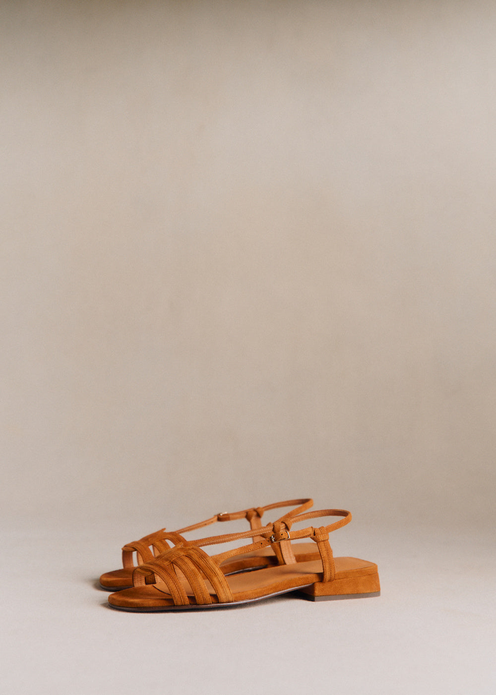 Josepha Low Sandals - Caramel