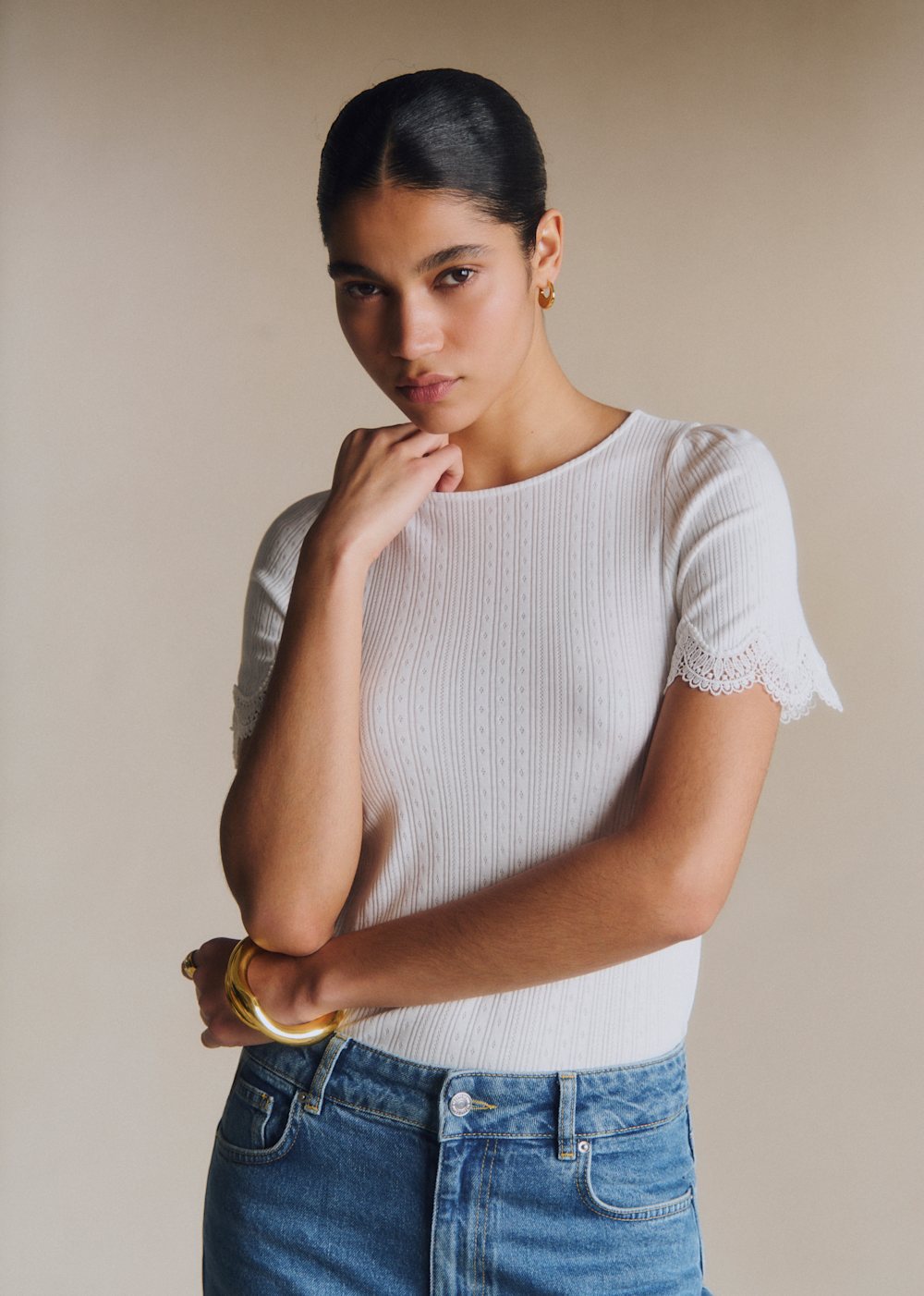 Cléa T-Shirt - Ecru