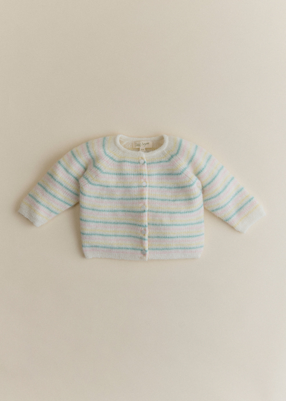Gaspard Cardigan - Pastel Stripes