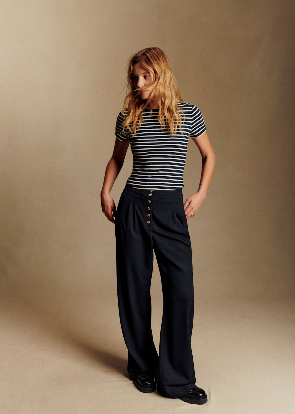Cesar Trousers - Deep Navy