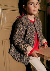 Farel Jacket - Leopard Beige