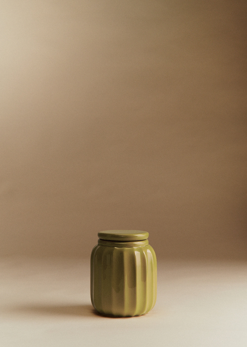 Traviata vase - Olive Green