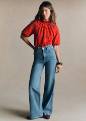 Shaily Blouse - Red Poppy