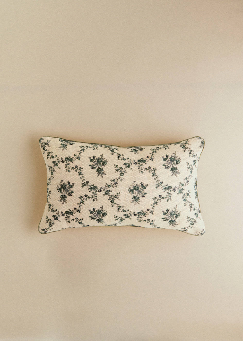 Printed Cushion- Small Model - Blue Crosses