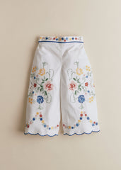 Callie Pants - Spring Placed Embroidery