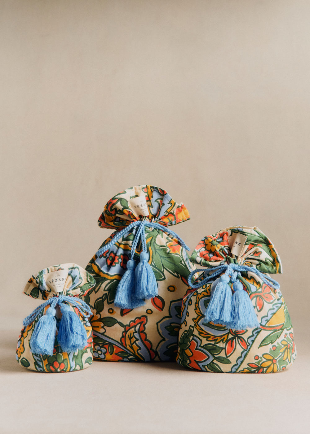 Set of 3 pouches - Riola Print