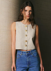 Altea Blouse - Beige