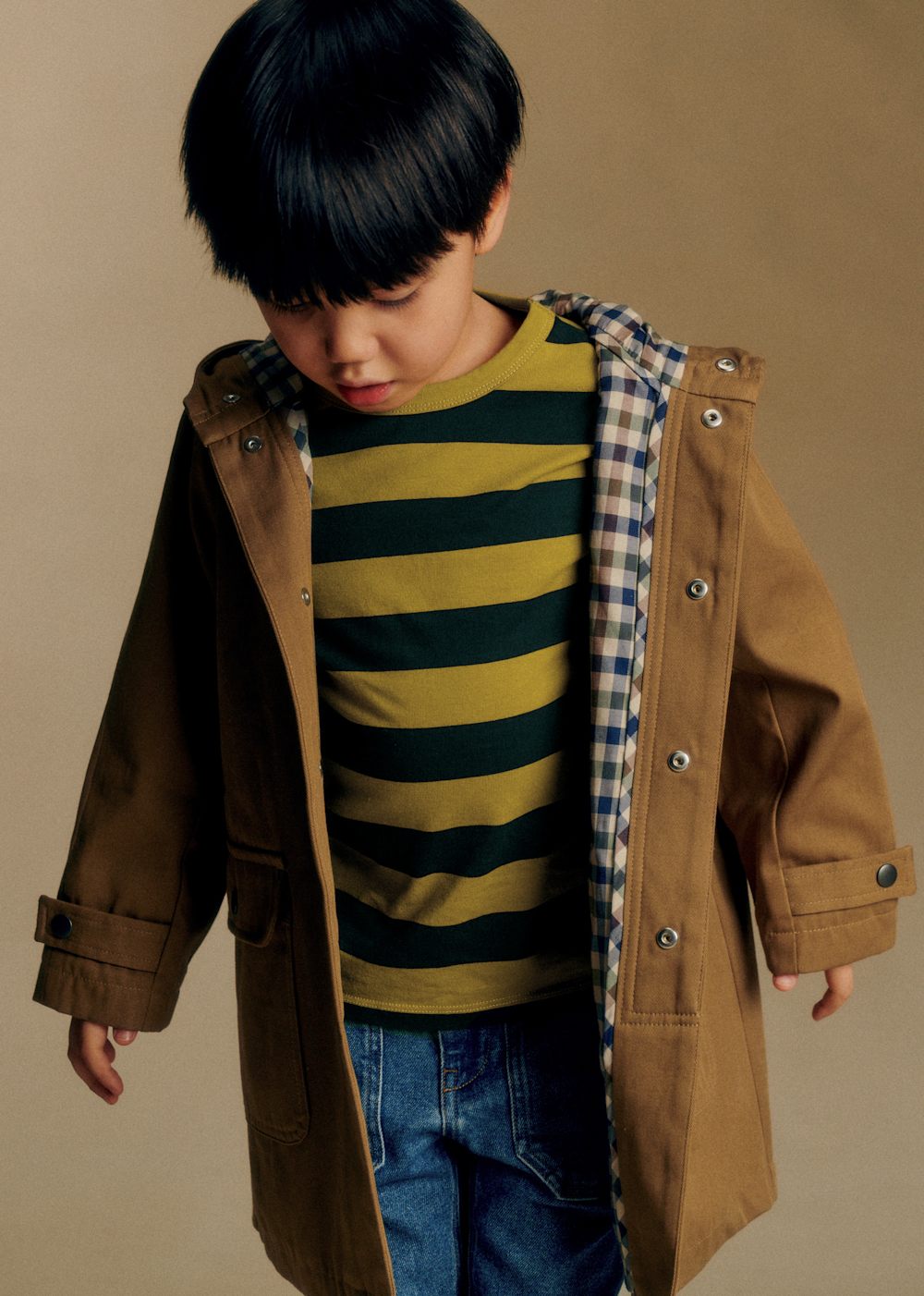 Léon T-Shirt - Navy Anise Green