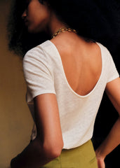 Alie T-Shirt - Ecru