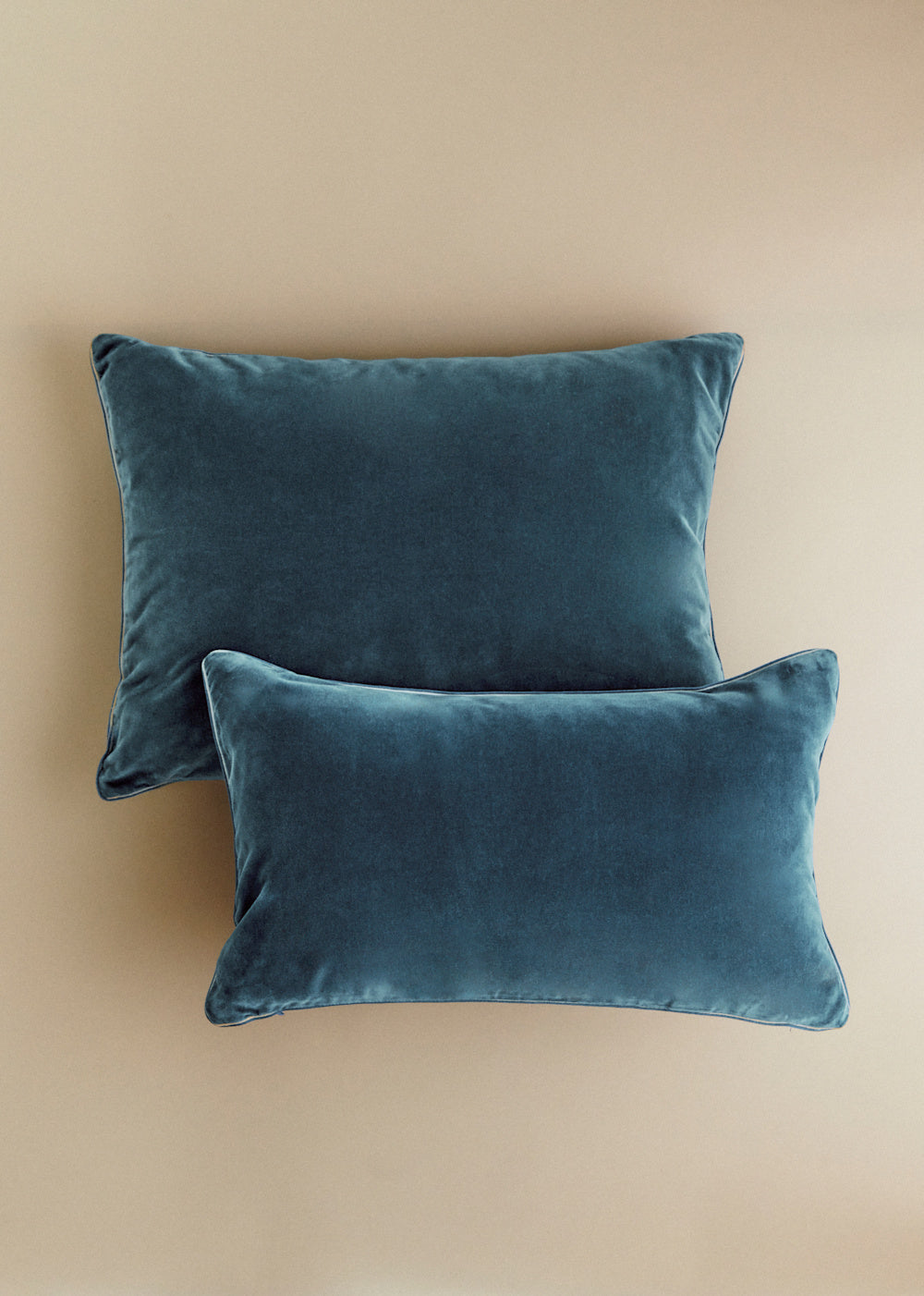 Velvet Edition Cushion - Small Model - Blue