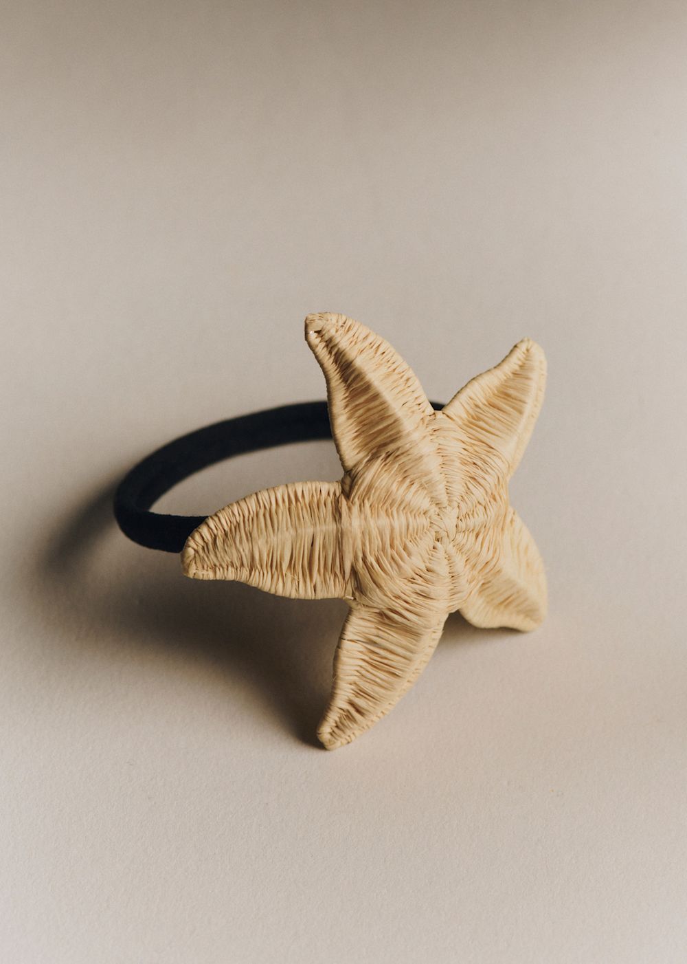 Stella Hair Scrunchie - Natural Beige