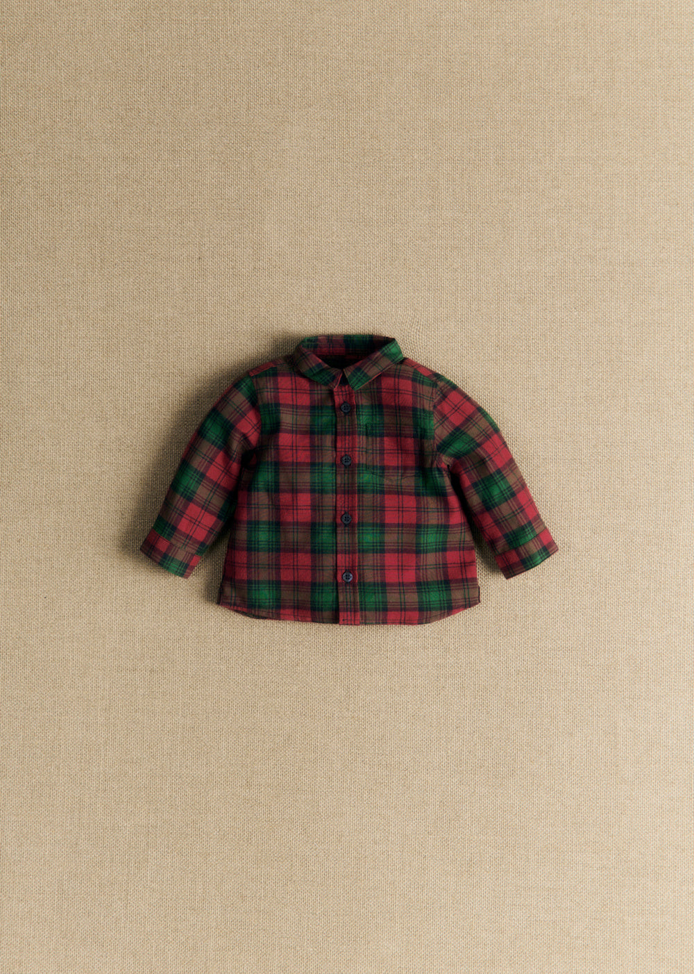 Tom Shirt - Red And Green Check