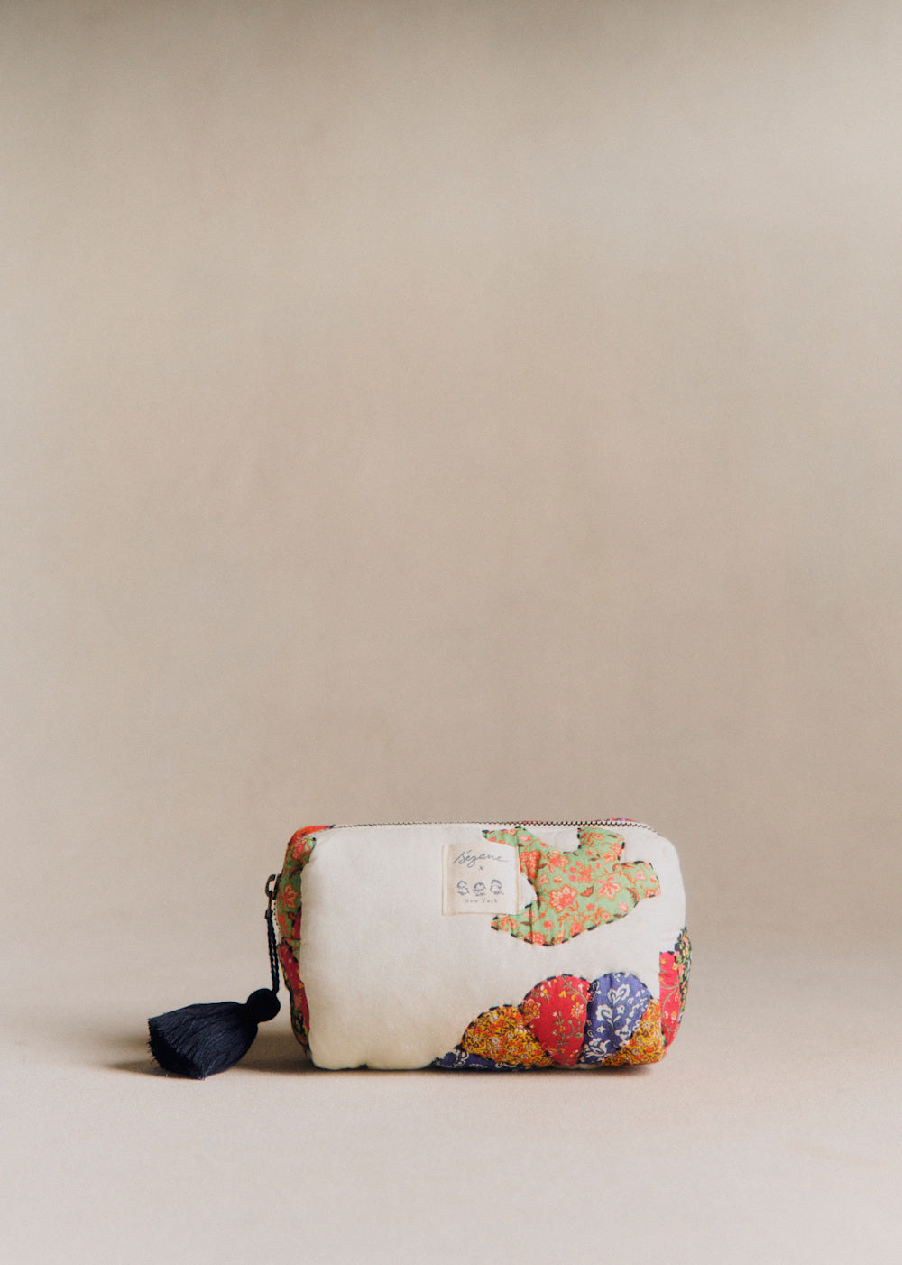 Make-up Bag -  Sézane x Sea NY - Woodstock Patchwork