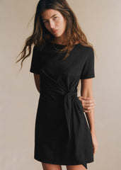 Pippa Short Dress - Black