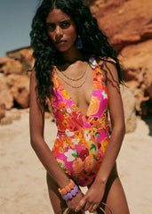 Paraiso Swimsuit - Sézane x Ysé - Clayfloral