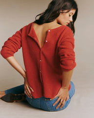 Gaspard Cardigan - Terracotta