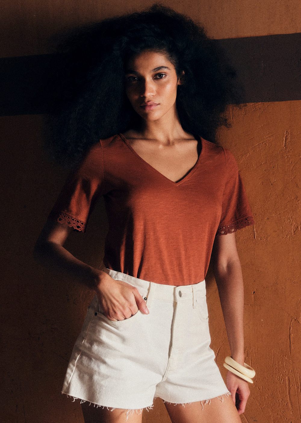 Lorna T-Shirt - Rust