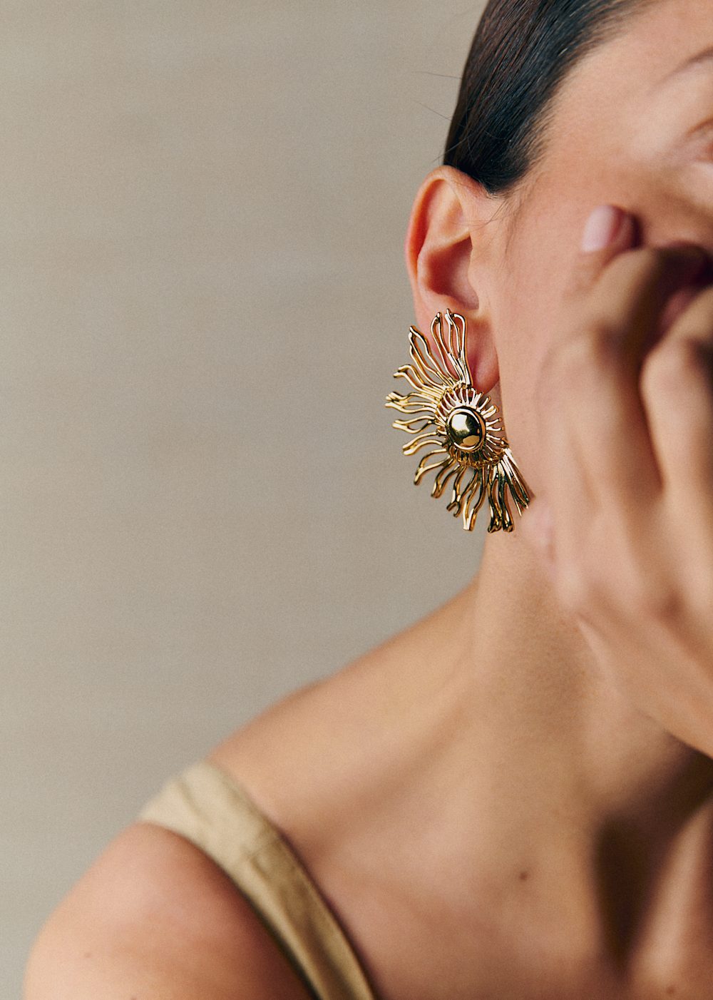 Célestine Earrings - Gold