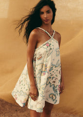 AMARISSA - Sézane x Inoui Editions Dress - World Maps Print