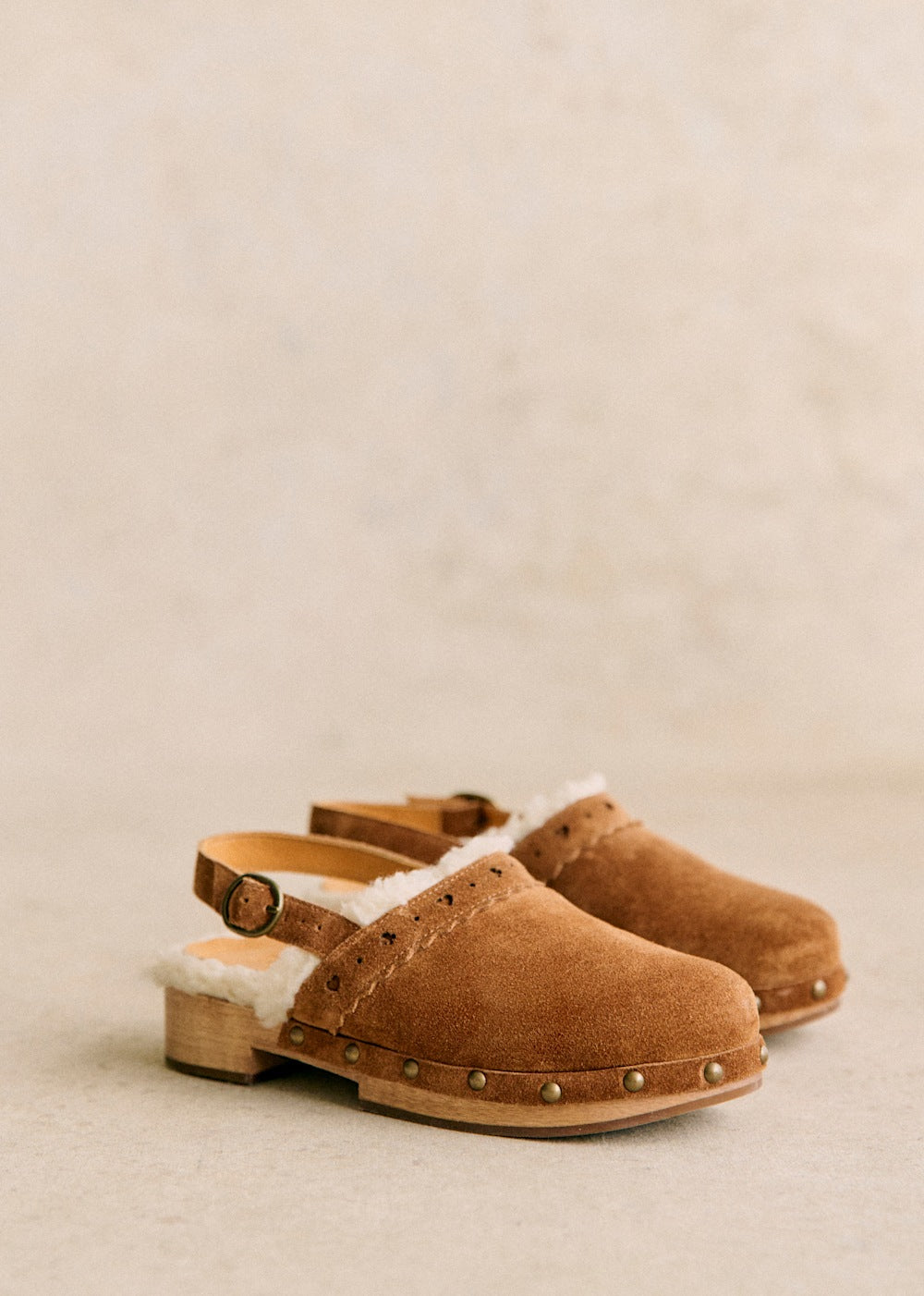 Heidi Clogs - Camel