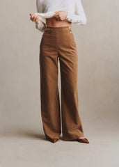 Marino Trousers - Dark Beige