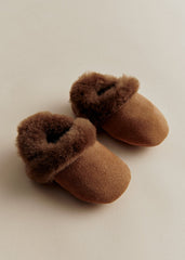 Hiro Booties - Mocha Suede