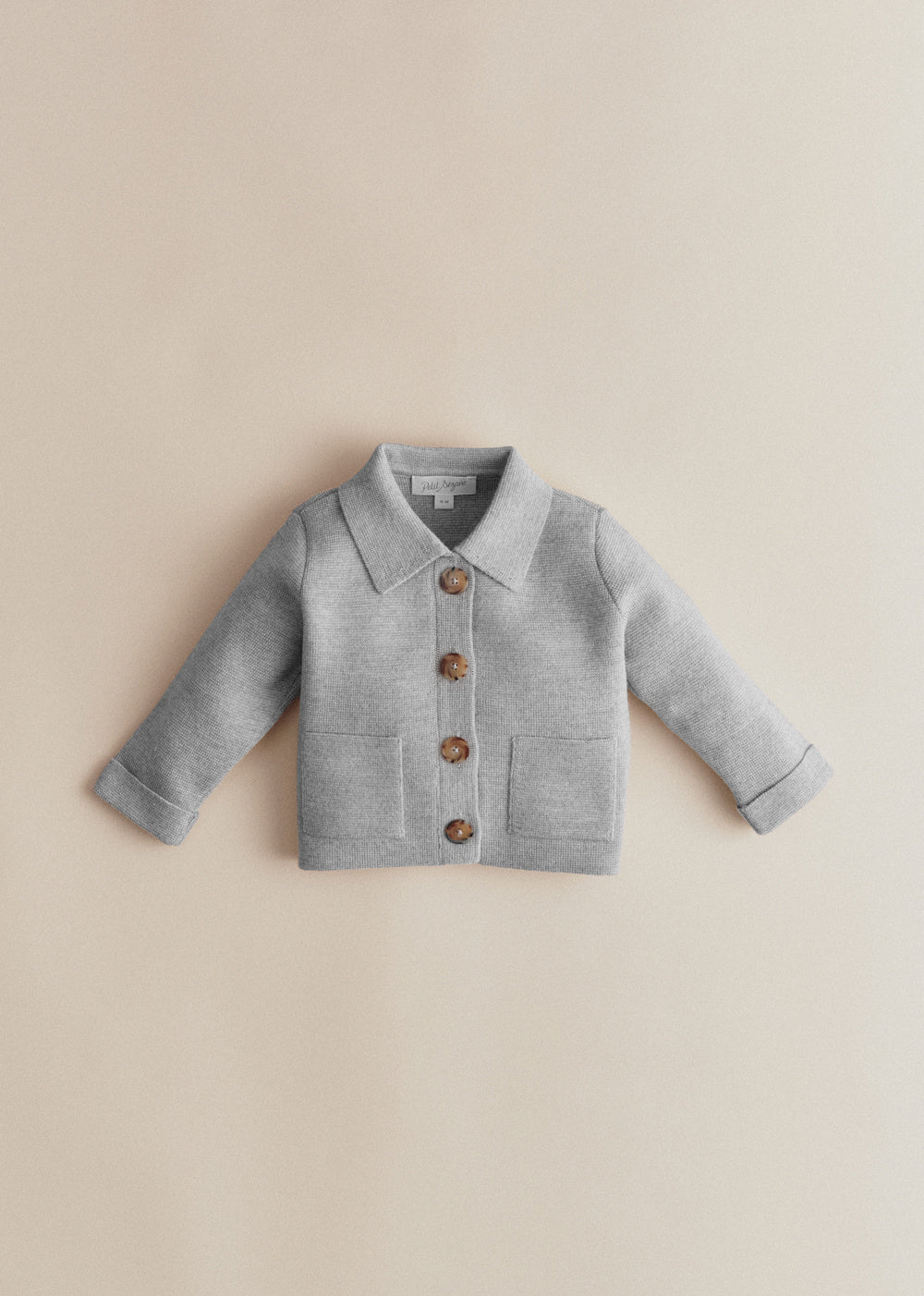 Betty Cardigan - Mottled Grey