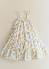 Kate Dress - Small Flowers Print