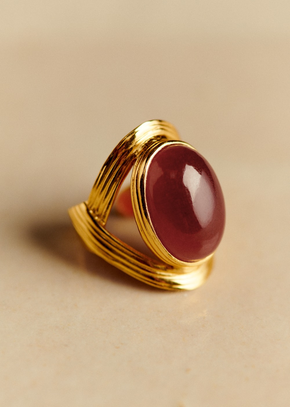 Raja Ring - Brown