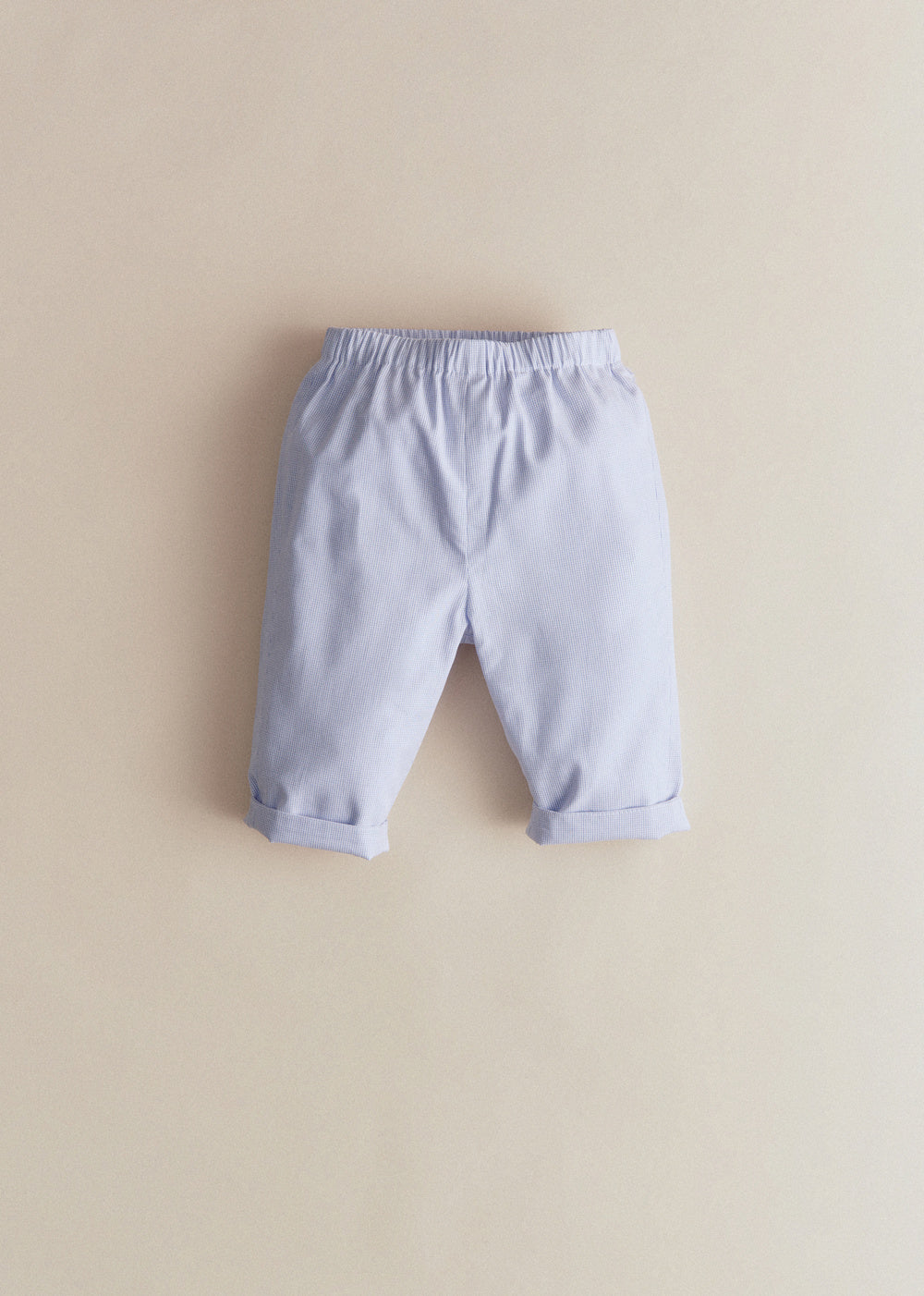 Edgar Trousers - Mini Blue Check