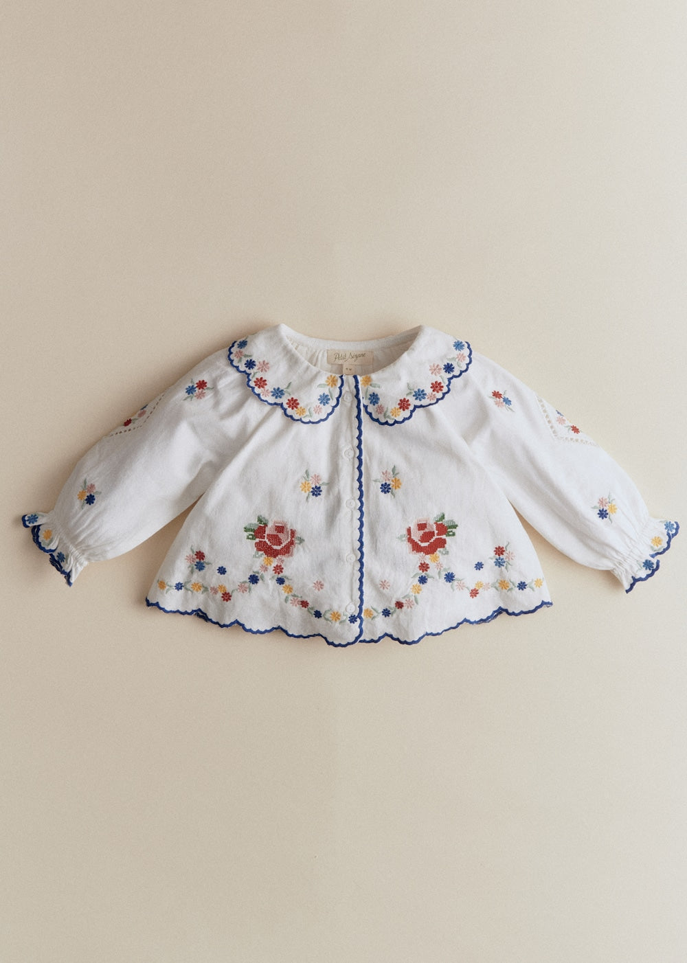 Annie Blouse - Spring Placed Embroidery