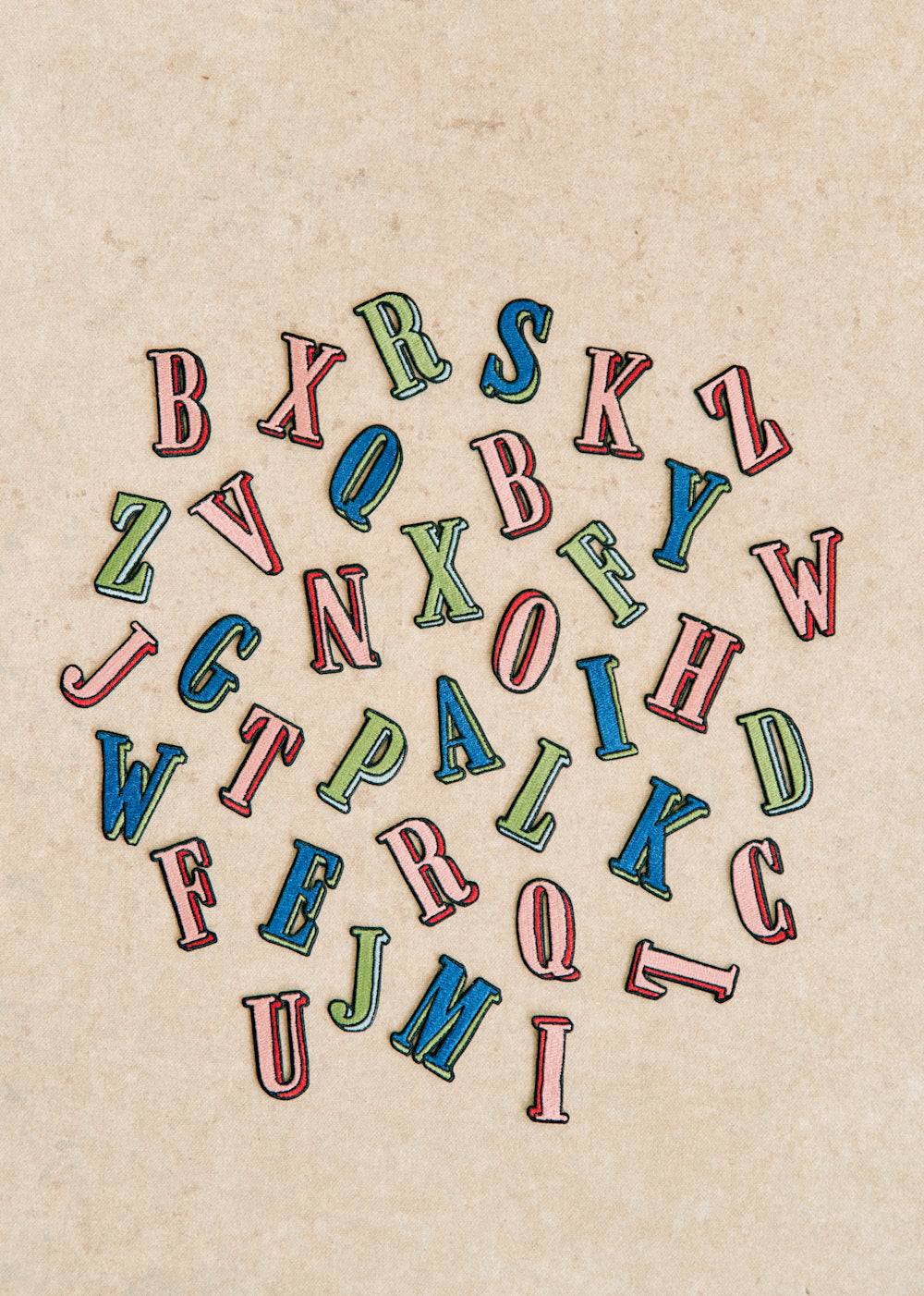 Green / blue badge - Letter B Green