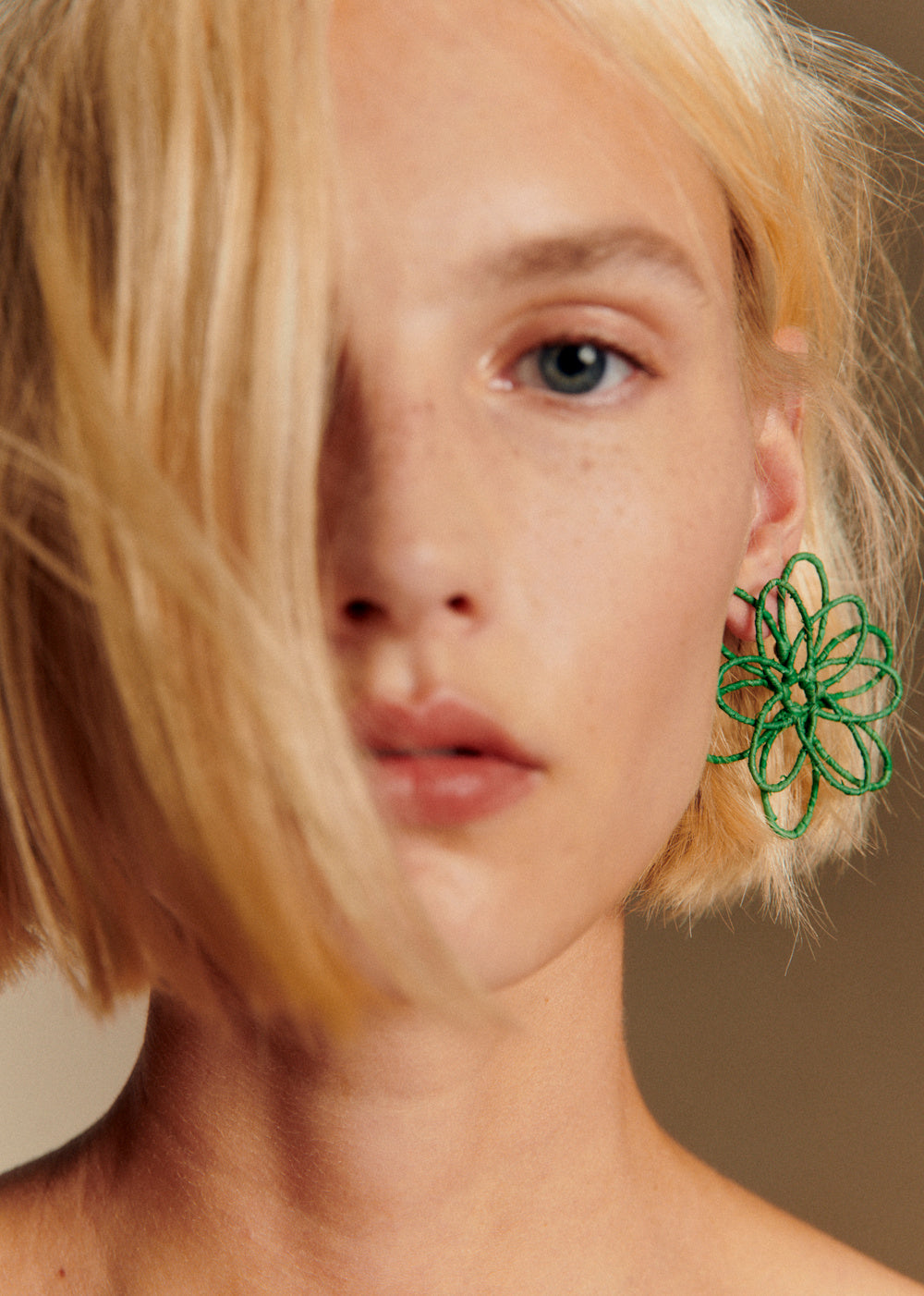 Cassandre Earrings - Green
