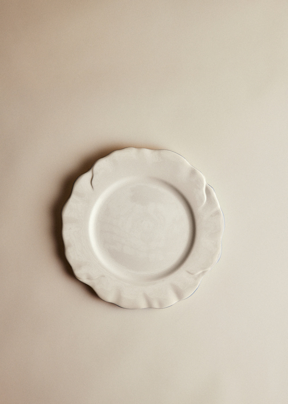 Set of 4 Dinner Plates - Barcarolle - Vintage Blue